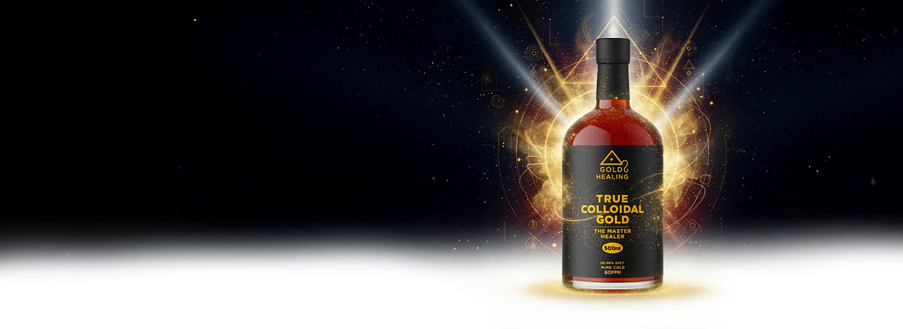 Bottle of True Colloidal Gold by gold healing with a mystical background1621243260e1af0c20-2