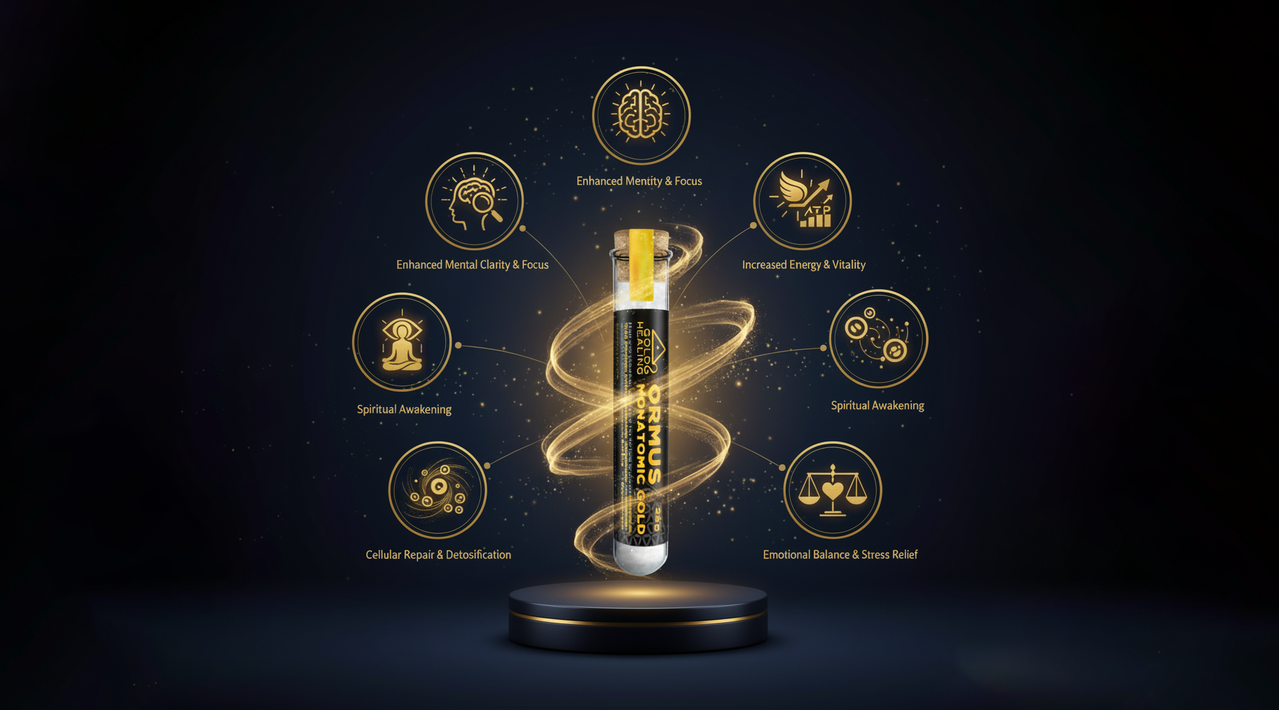 A Key to Enhanced Health and Consciousness with Gold Healing