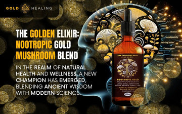 The Golden Elixir: Nootropic Gold Mushroom Blend