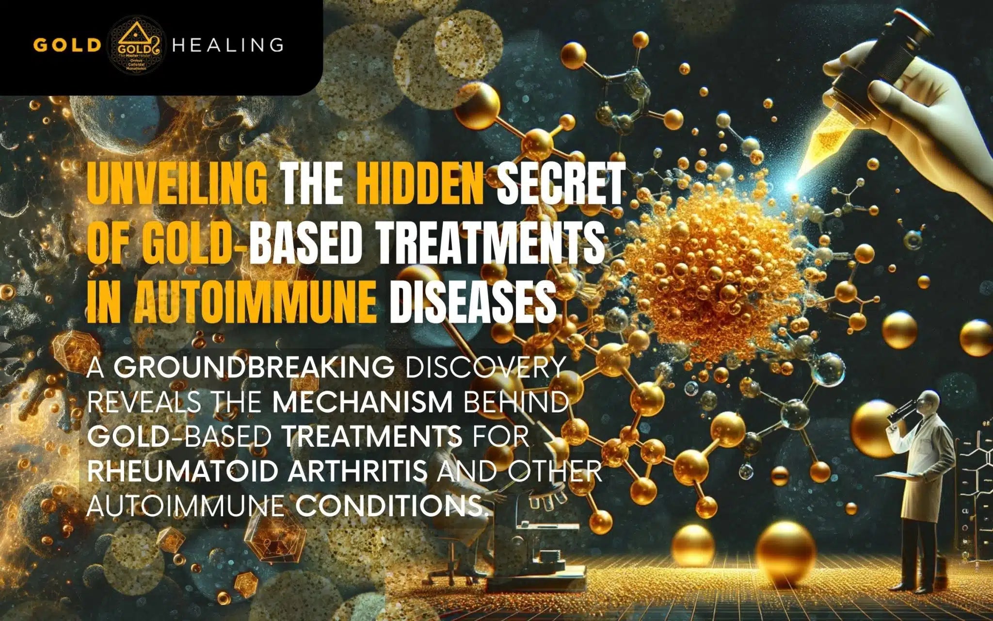 Unveiling How Gold Helps Calm Autoimmune Inflammation