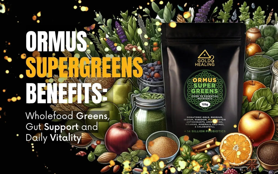 Ormus SuperGreens benefits wholefood greens gut support and daily vitality article cover