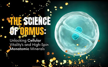 Visualization of cellular structure related to ormus monatomic gold benefits for vitality and health.