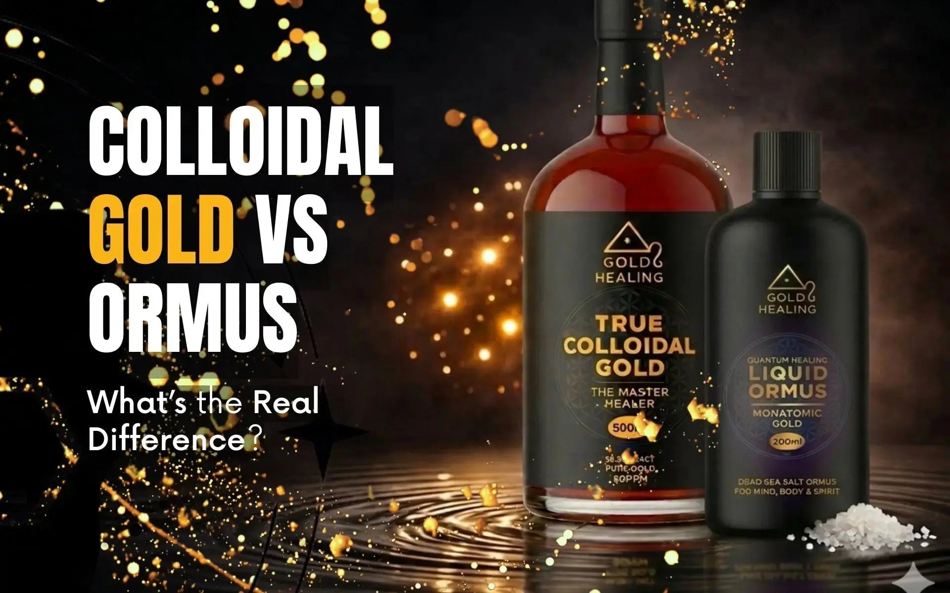 Colloidal God colloidal gold vs ormus: Unveiling the Key Differences