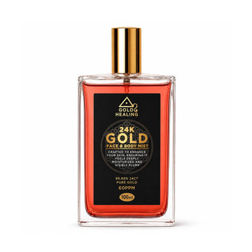 Gold Healing 24K Colloidal Gold Face and Body Mist 60ppm 100ml bottle