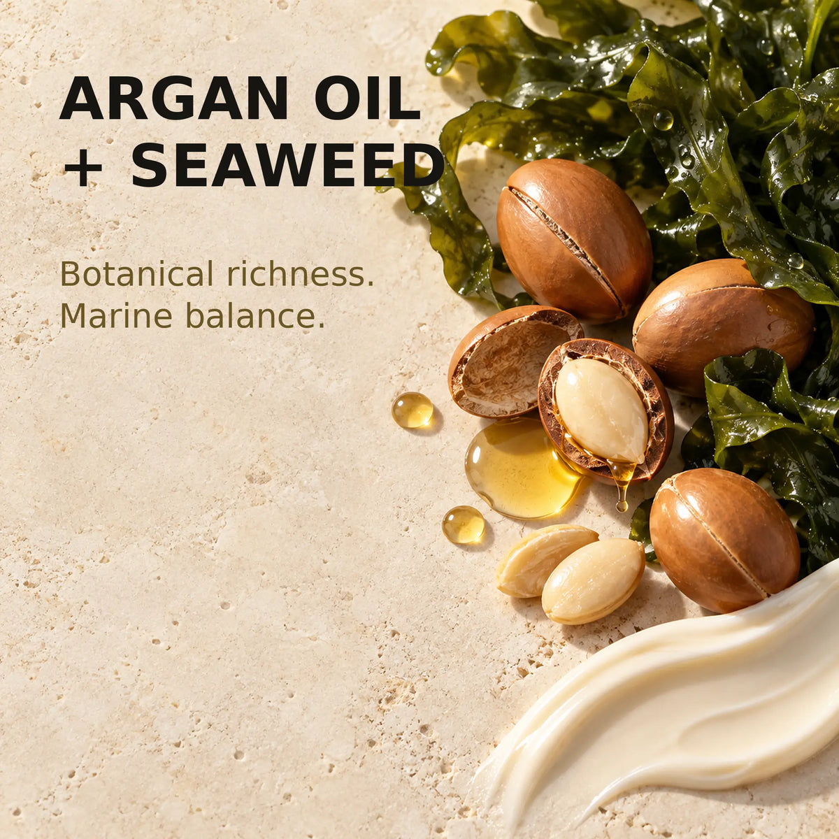 Argan oil and seaweed ingredients in Gold Healing ORMUS Hand Cream