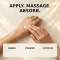 How to apply and massage Gold Healing ORMUS Hand Cream