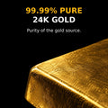 Closeup of the 99.99% pure 24K elemental gold source used for Gold Healing Colloidal Gold.