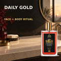 Gold Healing Colloidal Gold Face and Body Mist in a premium daily skincare ritual