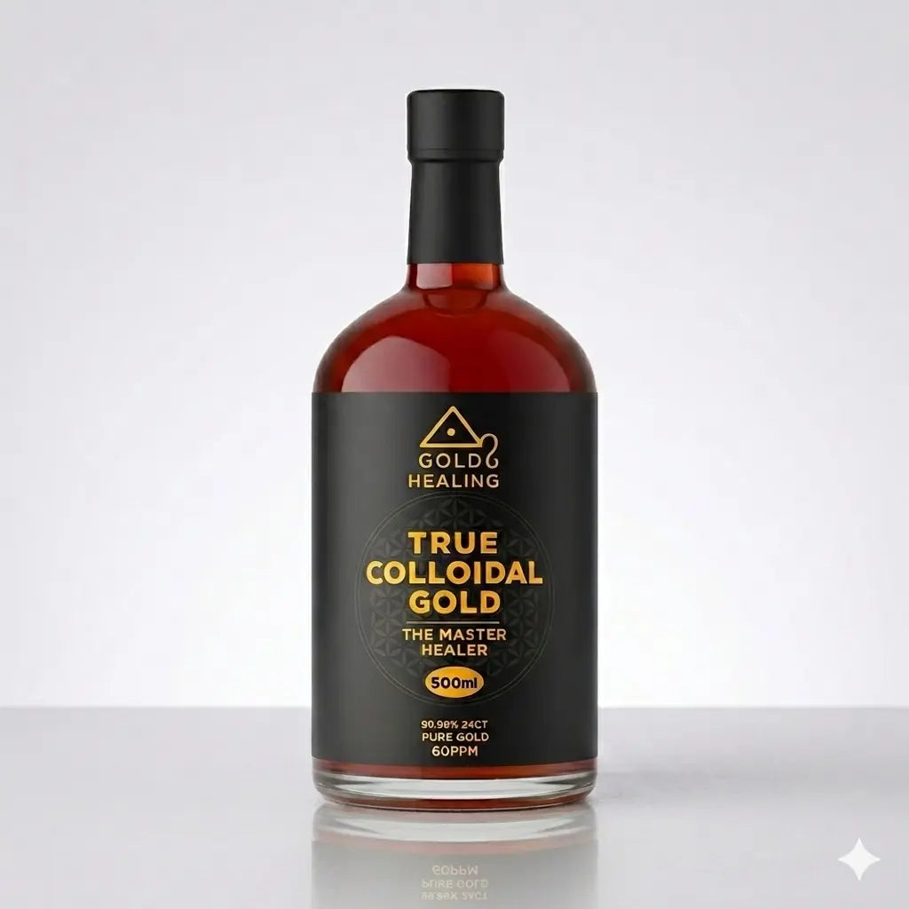 Colloidal Gold | Mental Clarity & Vitality | Gold Healing