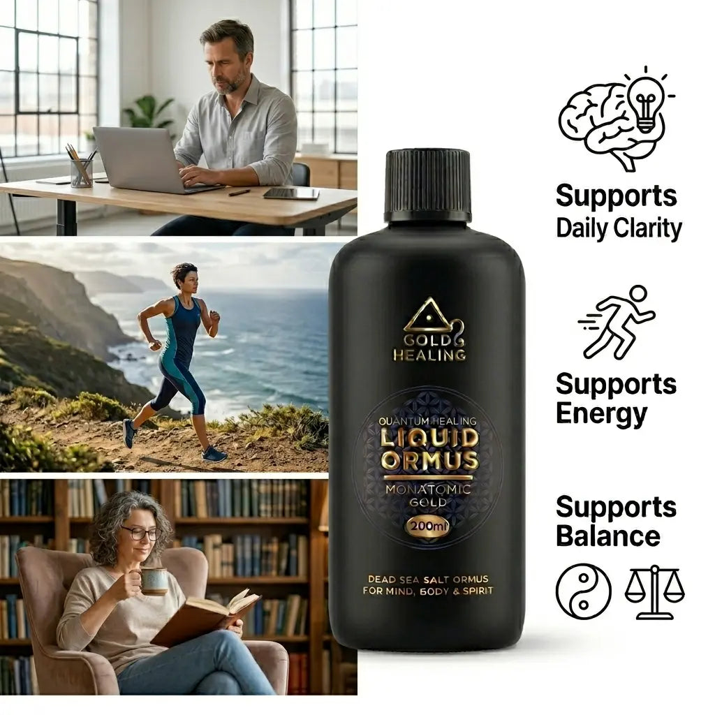 Ormus Liquid | Pure Minerals for Clarity & Energy Gold Healing, benefits 