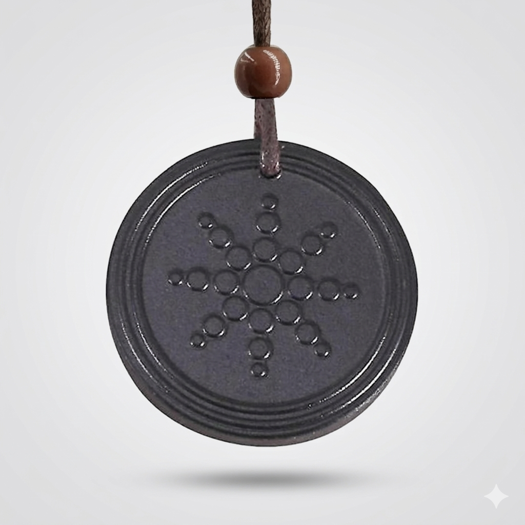 Anti EMF Scalar Necklace, Life Force Quantum Healing Gold Healing