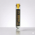 Ormus Monatomic Gold product in a test tube on a white background