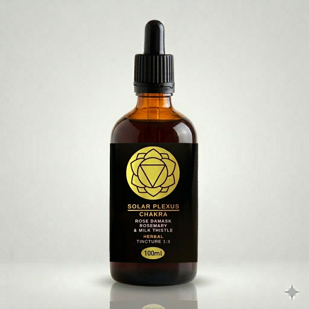 Solar Plexus Chakra Tincture Gold Healing