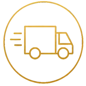 UK dispatch icon representing fast UK shipping from Gold Healing.