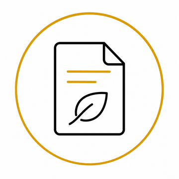 Icon representing transparent ORMUS ingredient information