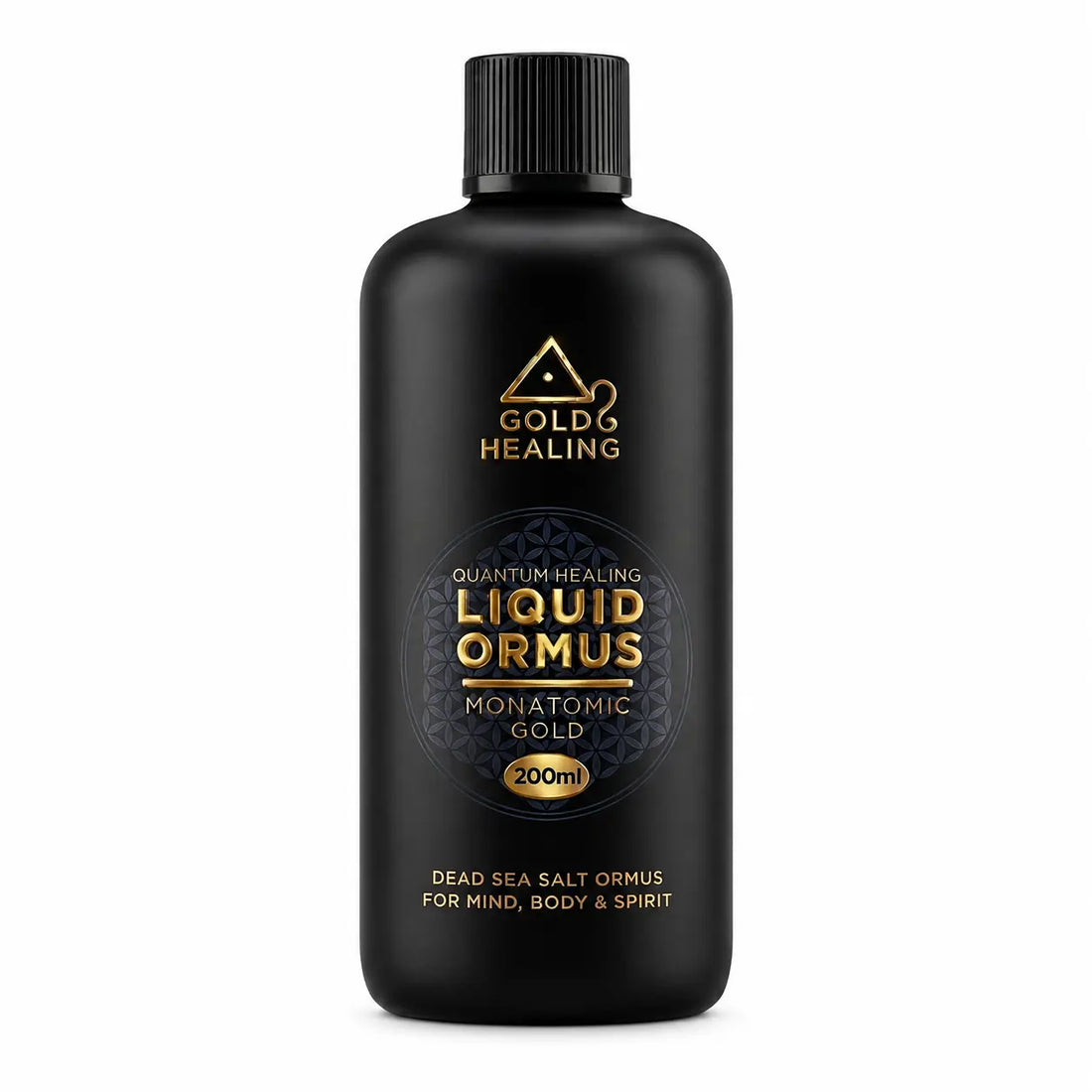 Gold Healing ORMUS Liquid 200ml in Miron violet glass bottle
