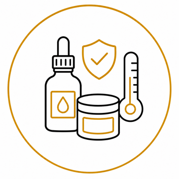 Icon representing ORMUS product storage recommendations