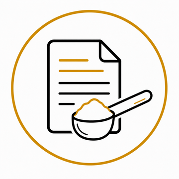 Icon representing ORMUS usage instructions and serving guidance