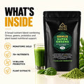 Ormus SuperGreens formula with Monatomic Gold, 70+ nutrients, probiotics and plant extracts