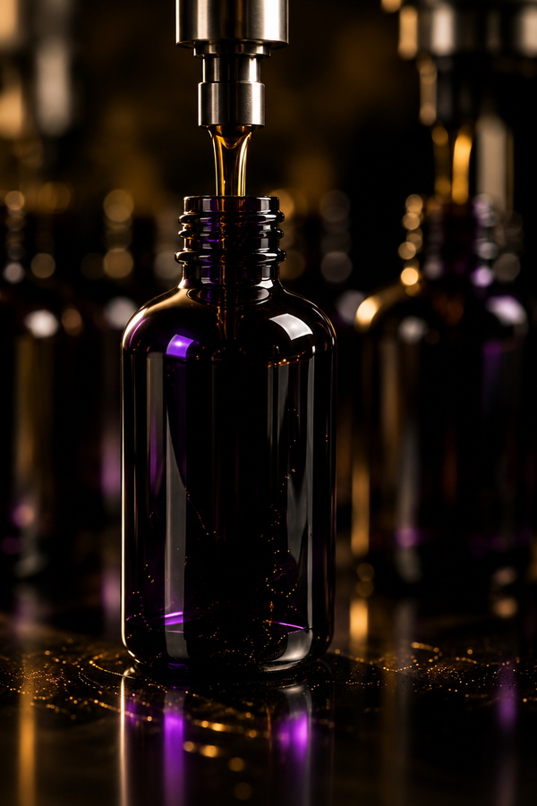 Small batch production process for Gold Healing ORMUS Liquid
